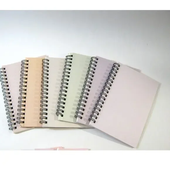 Pack of 6 Mini Spiral Notebook College Ruled Memo Note Pads 4x6 inch 100pgs - Picture 5 of 5
